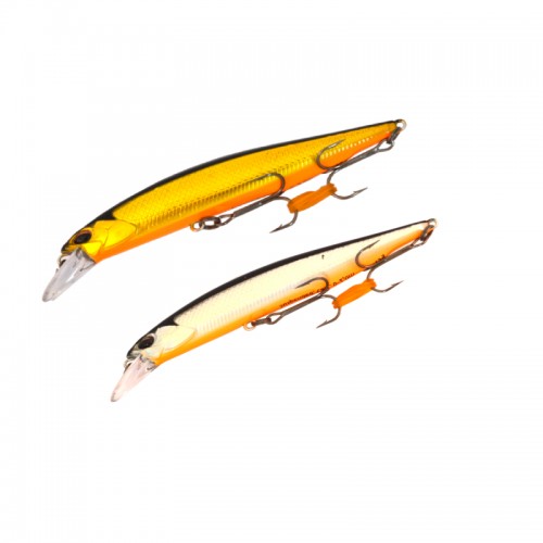 Vobleris AKARA Best Minnow BM100SP, Spalva A23/59, Svoris 15 g, Plūdrus